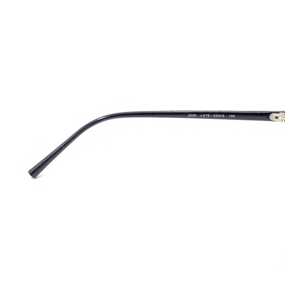 Chanel 3026 579 Brown Black Rectangle Eyeglasses Frames 53-15 135 Italy Designer - Picture 10 of 12